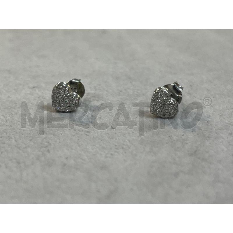 ORECCHINI ARG925 CUORE BRILL | Mercatino dell'Usato Ciampino 1