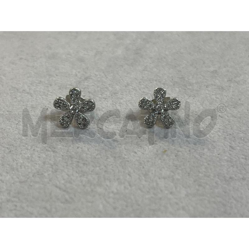 ORECCHINI ARG925 FIORE BRILL | Mercatino dell'Usato Ciampino 1