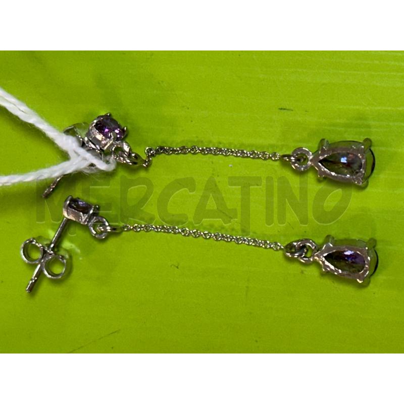 ORECCHINI ARG925 PEND BRILL VIOLA | Mercatino dell'Usato Ciampino 3