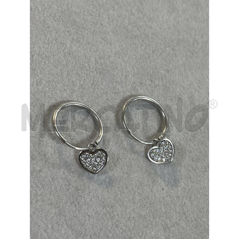 ORECCHINI ARG925 PEND CUORE BRILL | Mercatino dell'Usato Ciampino 2