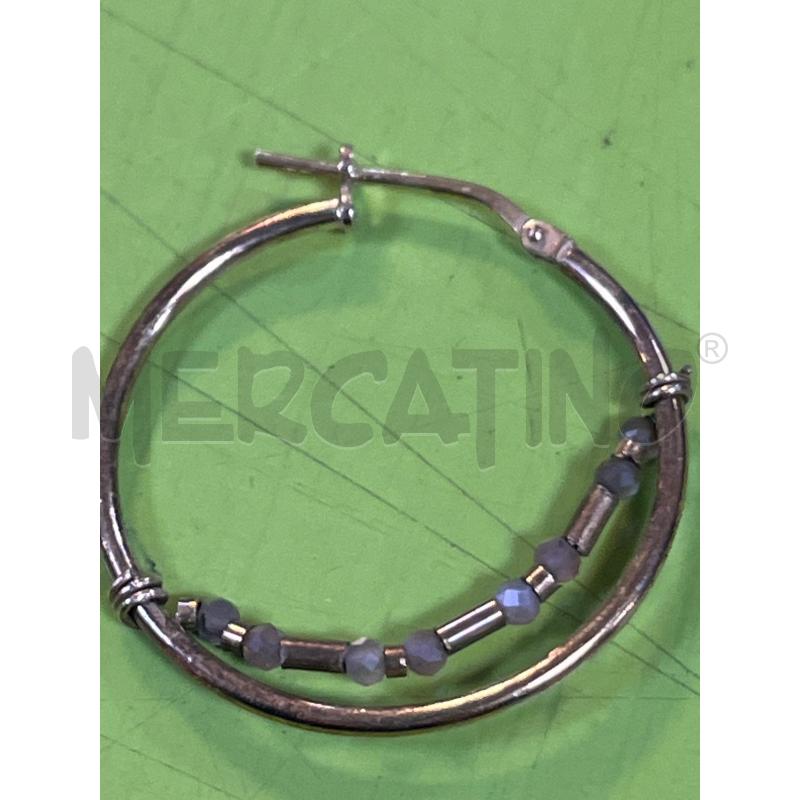 ORECCHINI CERCHIO E STR ARG925 | Mercatino dell'Usato Ciampino 2