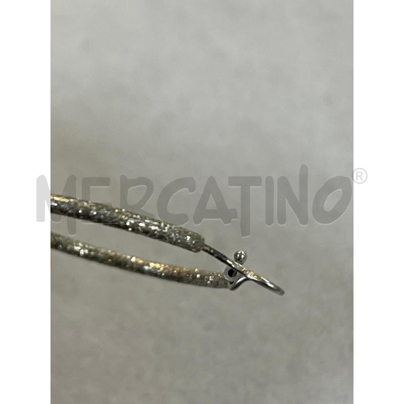ORECCHINI CERCHI ARG925 | Mercatino dell'Usato Ciampino 3