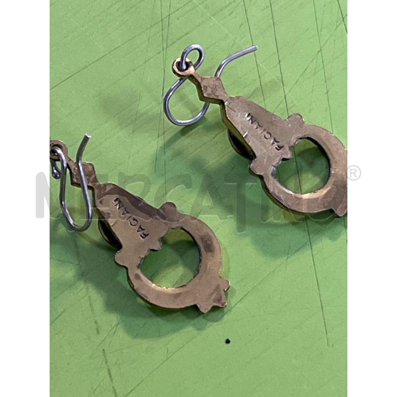 ORECCHINI FAGIANI DOR PEND PERLA | Mercatino dell'Usato Ciampino 3