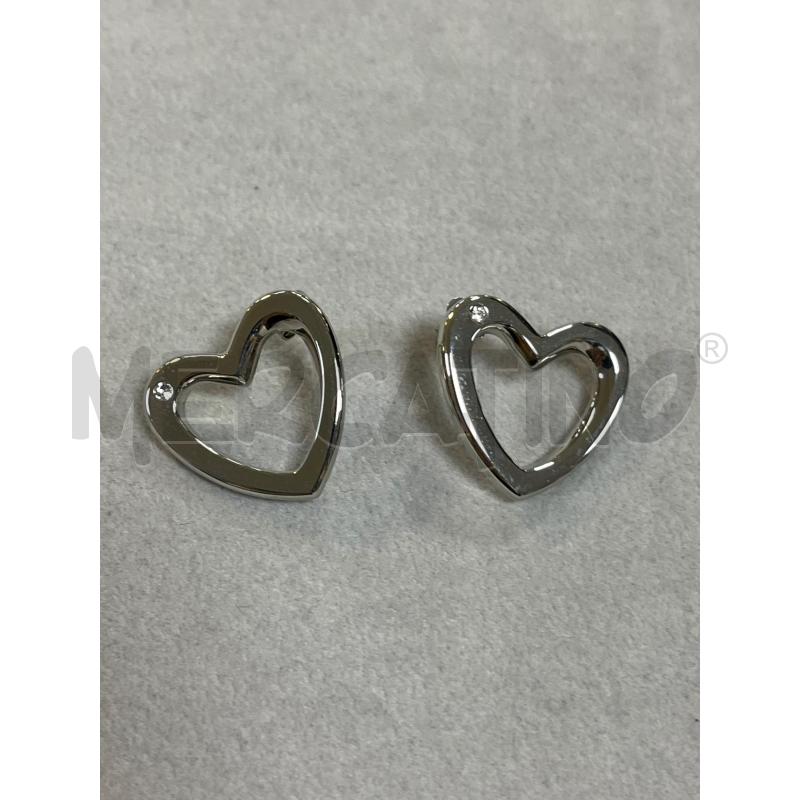 ORECCHINI MORELLATO CUORE BRILLANTINO | Mercatino dell'Usato Ciampino 1