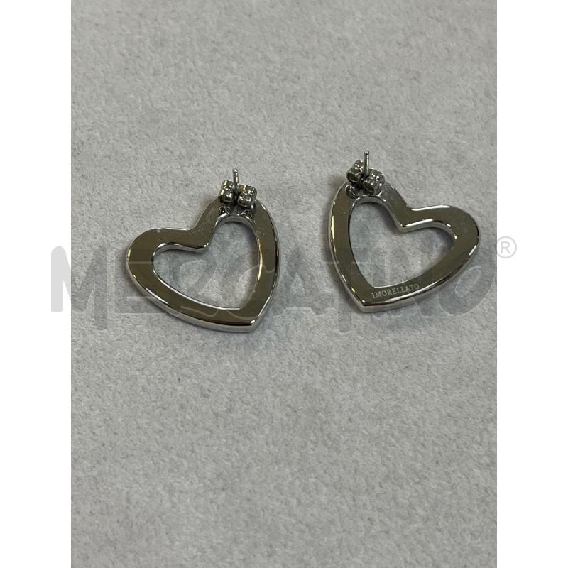 ORECCHINI MORELLATO CUORE BRILLANTINO | Mercatino dell'Usato Ciampino 3