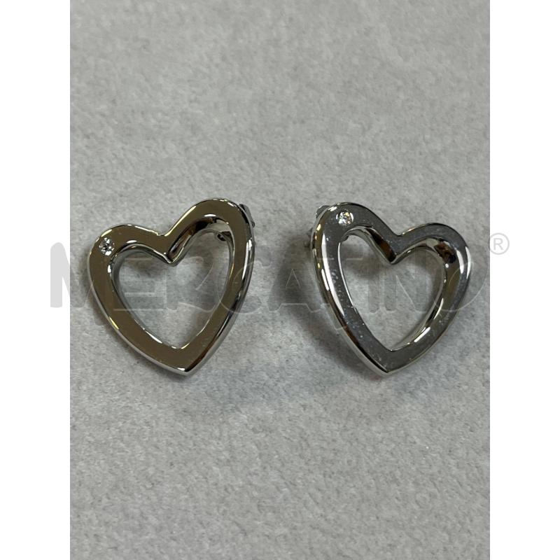 ORECCHINI MORELLATO CUORE BRILLANTINO | Mercatino dell'Usato Ciampino 4
