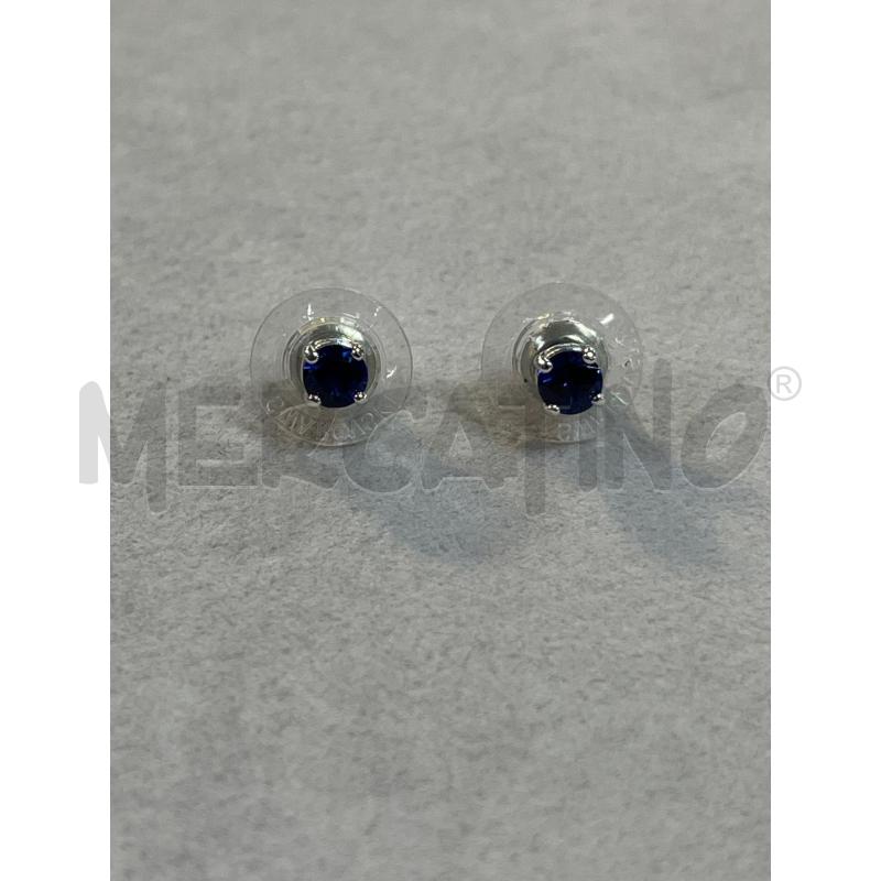 ORECCHINI PUNTO LUCE BLU SWAROVSKY | Mercatino dell'Usato Ciampino 1