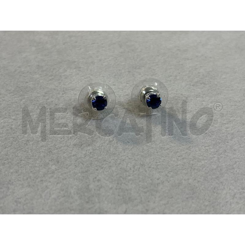 ORECCHINI PUNTO LUCE BLU SWAROVSKY | Mercatino dell'Usato Ciampino 2