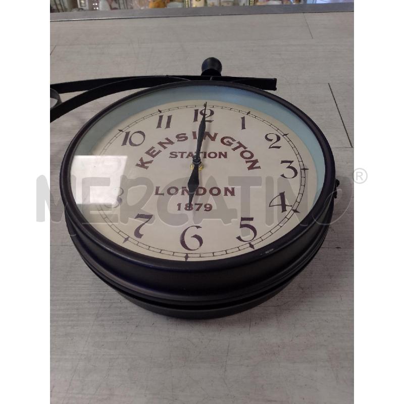 OROLOGIO DA PARETE DOPPIO KENSINGTON STATION | Mercatino dell'Usato Ciampino 2