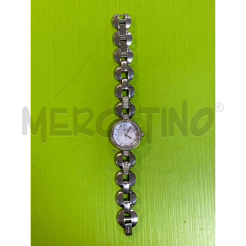 OROLOGIO DA POLSO FOSSIL ACCIAIO E BRILL  | Mercatino dell'Usato Ciampino 1