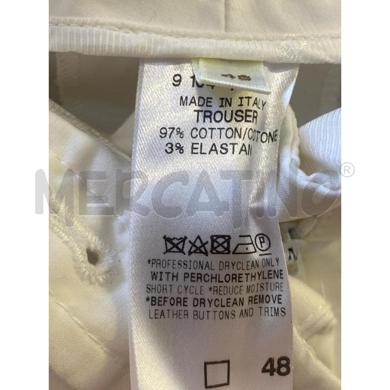PANTALONCINO DONNA AGNONA BIANCO | Mercatino dell'Usato Ciampino 3