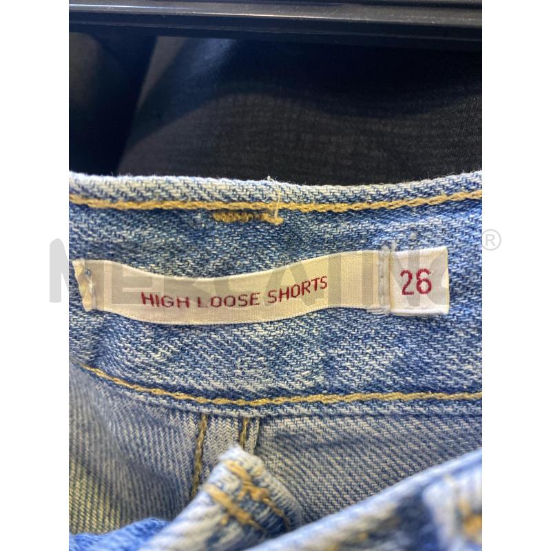 PANTALONCINO DONNA LEVIS CELESTE | Mercatino dell'Usato Ciampino 2