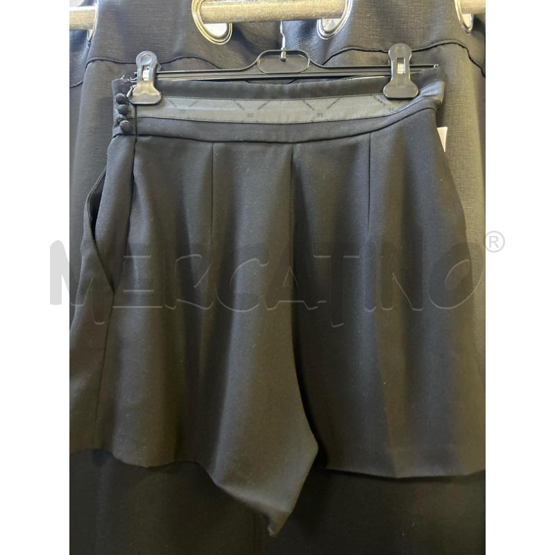 PANTALONCINO DONNA NERO ELISABETTA FRANCHI | Mercatino dell'Usato Ciampino 2