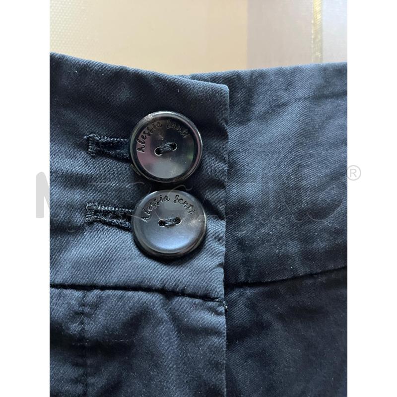 PANTALONE DONNA ALESSIA SANTI NERO  | Mercatino dell'Usato Ciampino 2