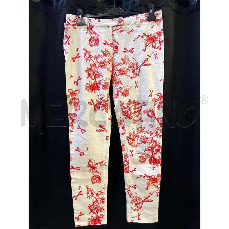 PANTALONE DONNA ARMANI JEANS BIANCO FANT ROSSA | Mercatino dell'Usato Ciampino 1