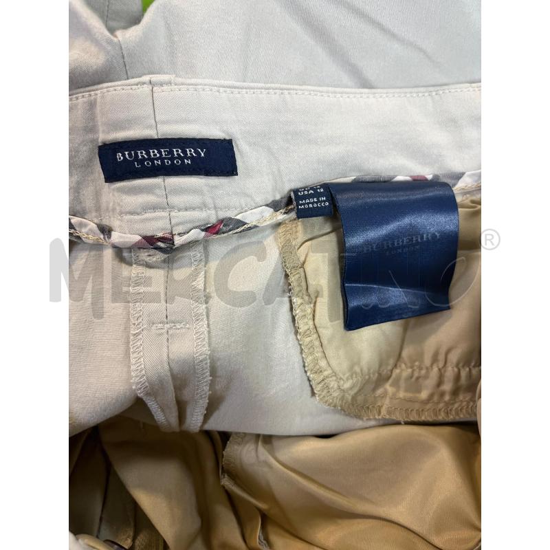 PANTALONE DONNA BEIGE BURBERRY | Mercatino dell'Usato Ciampino 3