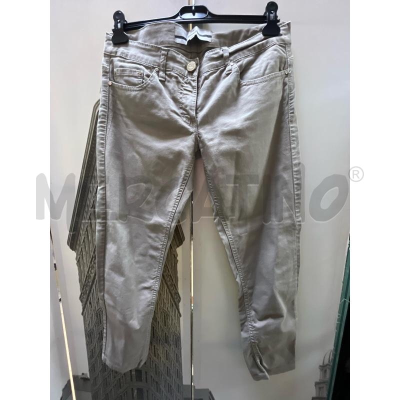 PANTALONE DONNA BEIGE ELISABETTA FRANCHI CELYN B | Mercatino dell'Usato Ciampino 1