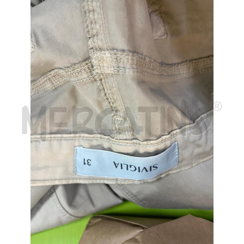 PANTALONE DONNA BEIGE SIVIGLIA | Mercatino dell'Usato Ciampino 3