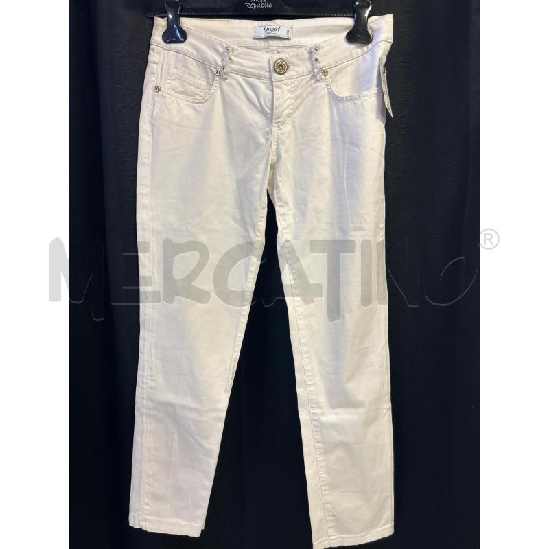 PANTALONE DONNA BIANCHI BLUGIRL PIETRINE | Mercatino dell'Usato Ciampino 1