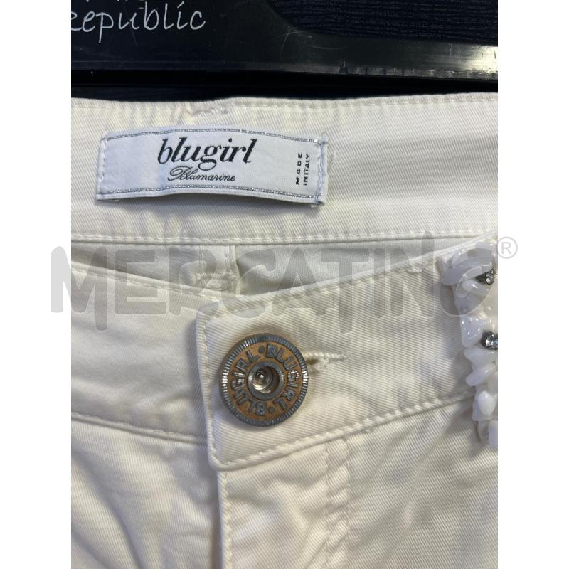 PANTALONE DONNA BIANCHI BLUGIRL PIETRINE | Mercatino dell'Usato Ciampino 2