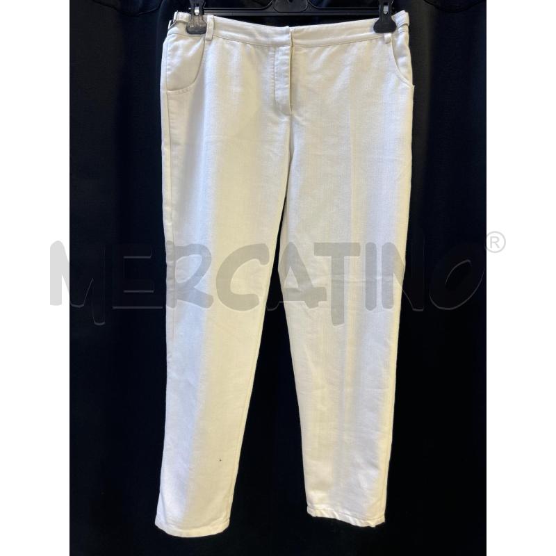 PANTALONE DONNA BIANCO FAY | Mercatino dell'Usato Ciampino 1