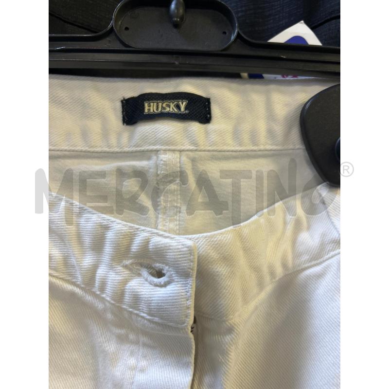 PANTALONE DONNA BIANCO HUSKY | Mercatino dell'Usato Ciampino 2