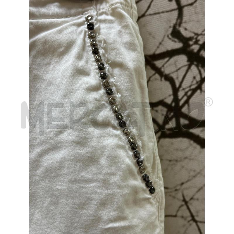 PANTALONE DONNA BIANCO LIUJO | Mercatino dell'Usato Ciampino 2