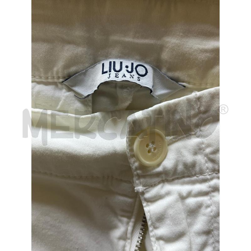 PANTALONE DONNA BIANCO LIUJO | Mercatino dell'Usato Ciampino 3
