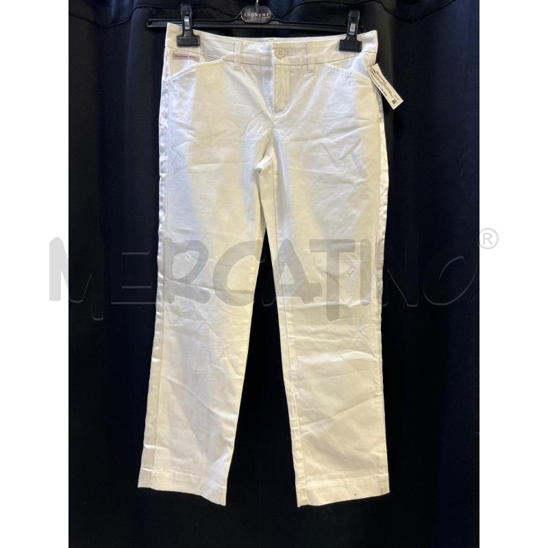 PANTALONE DONNA BIANCO MOSCHINO | Mercatino dell'Usato Ciampino 1