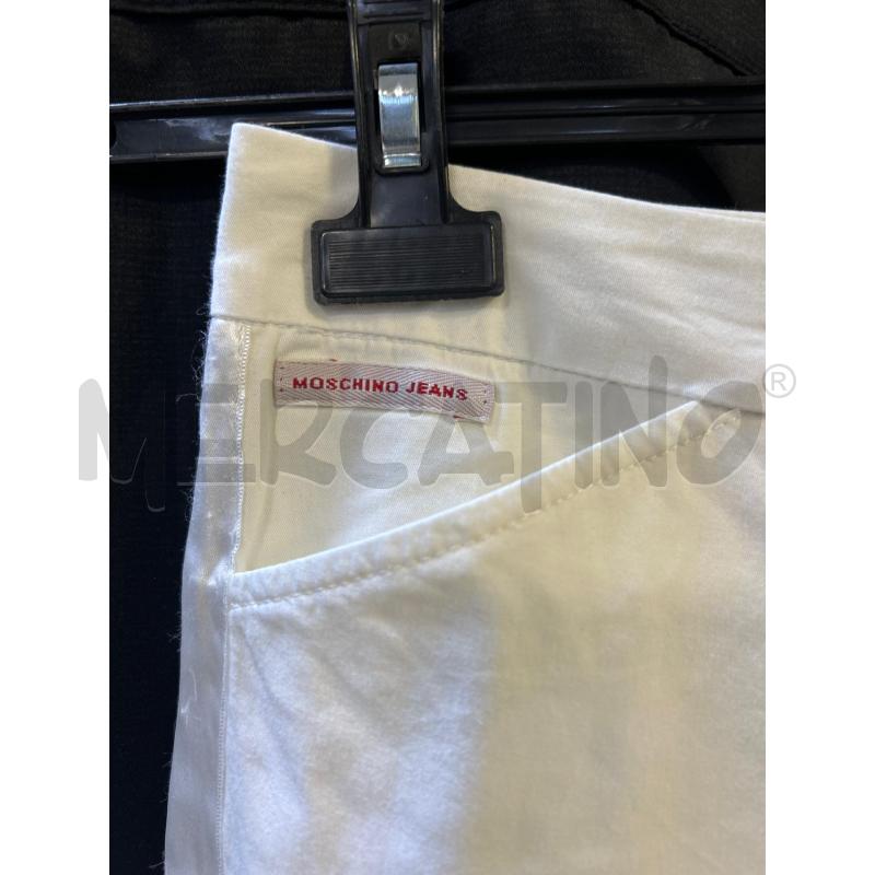 PANTALONE DONNA BIANCO MOSCHINO | Mercatino dell'Usato Ciampino 2
