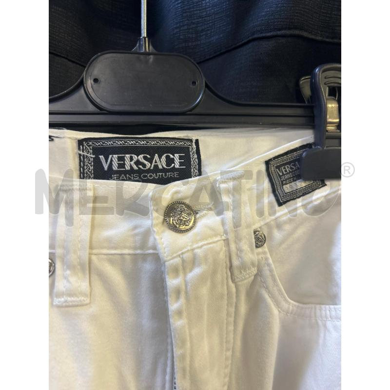 PANTALONE DONNA BIANCO VERSUS VERSACE | Mercatino dell'Usato Ciampino 2