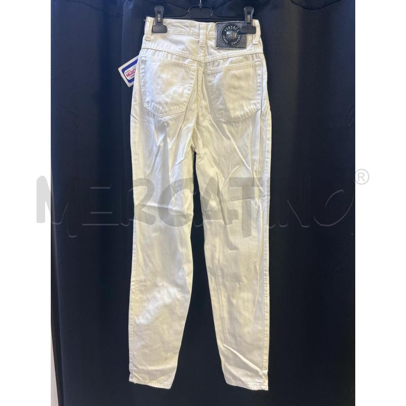 PANTALONE DONNA BIANCO VERSUS VERSACE | Mercatino dell'Usato Ciampino 3