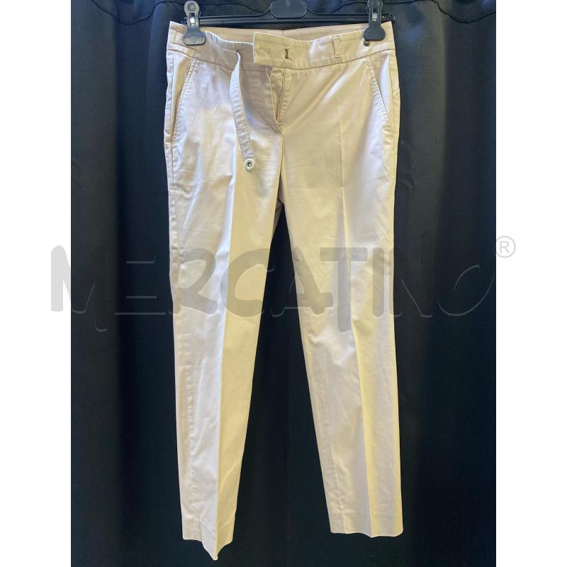 PANTALONE DONNA BRUNELLO CUCINELLI BEIGE COTONE | Mercatino dell'Usato Ciampino 1