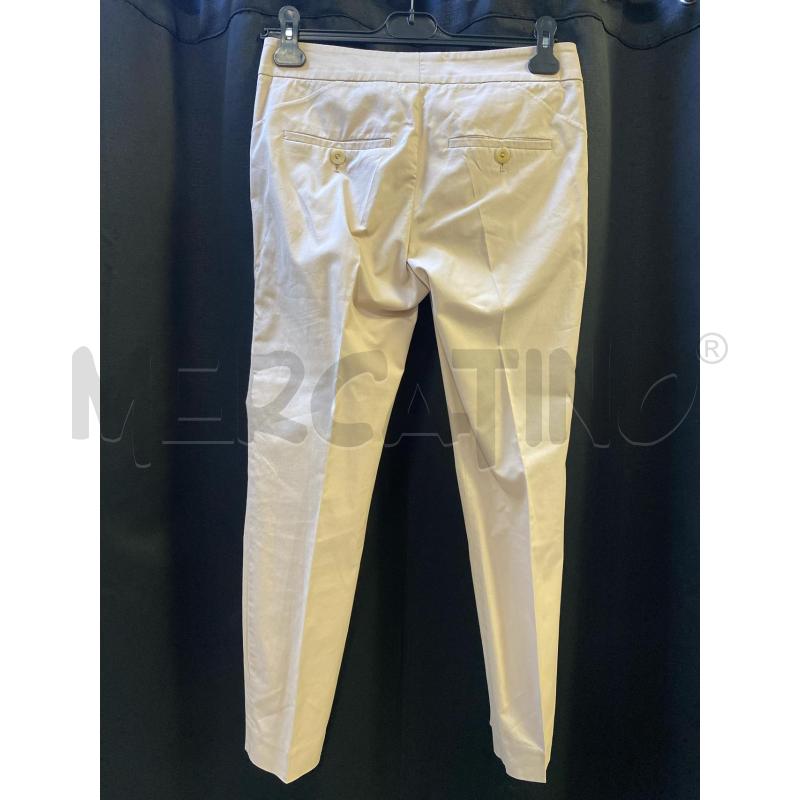 PANTALONE DONNA BRUNELLO CUCINELLI BEIGE COTONE | Mercatino dell'Usato Ciampino 3