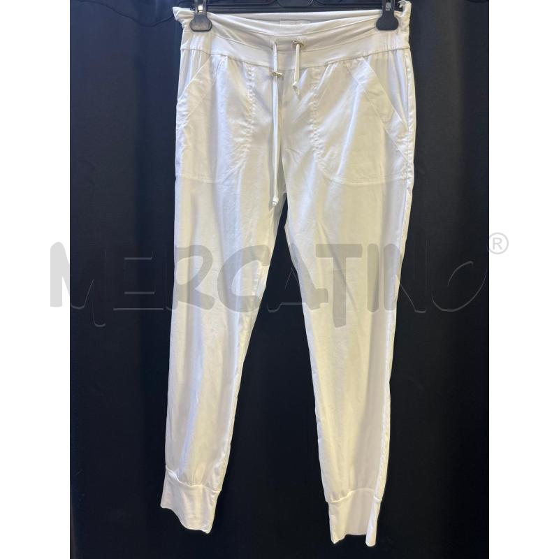 PANTALONE DONNA CARLA G BIANCO  | Mercatino dell'Usato Ciampino 1
