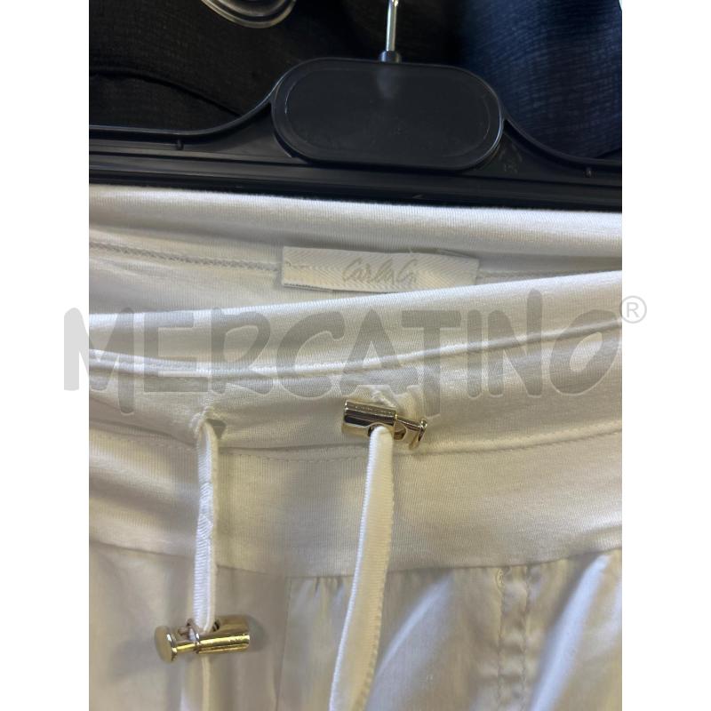 PANTALONE DONNA CARLA G BIANCO  | Mercatino dell'Usato Ciampino 2