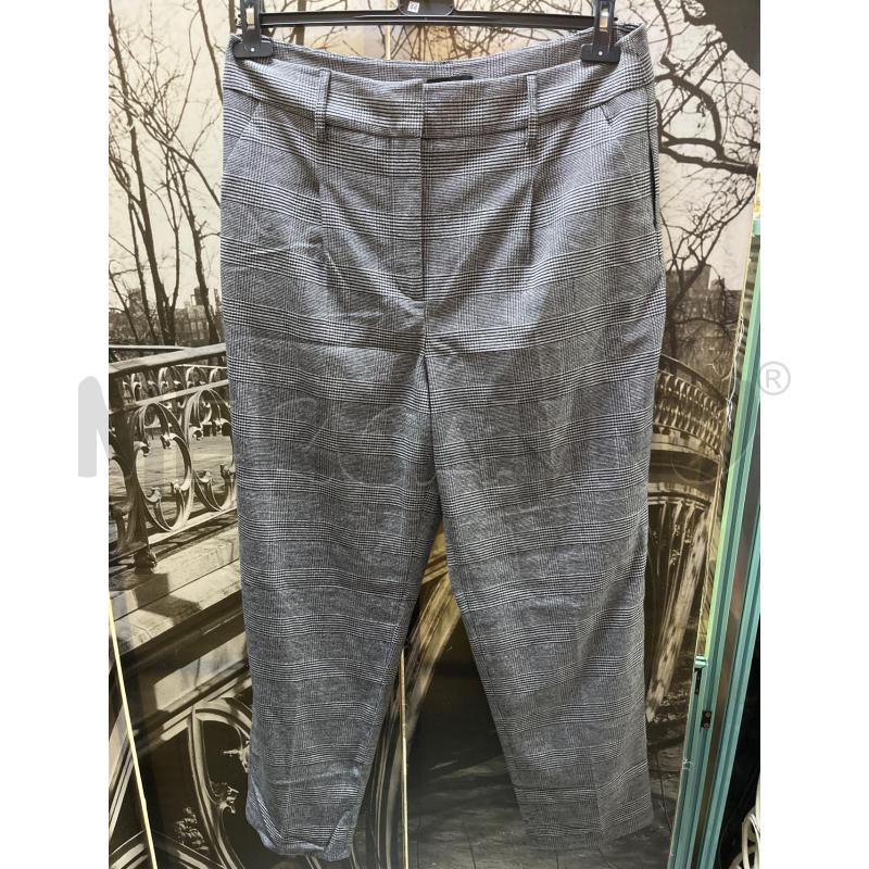 PANTALONE DONNA CAROLL GRIGIO STR NERE | Mercatino dell'Usato Ciampino 1
