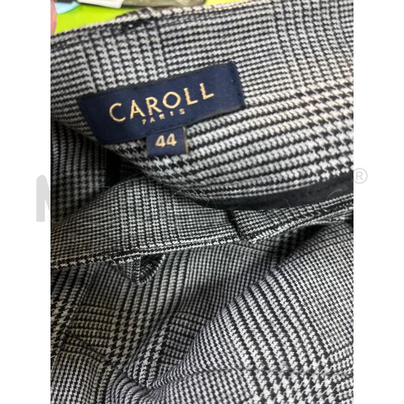 PANTALONE DONNA CAROLL GRIGIO STR NERE | Mercatino dell'Usato Ciampino 3