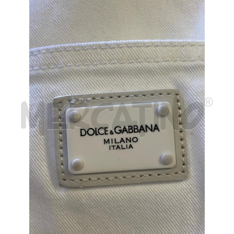 PANTALONE DONNA DOLCE E GABBANA BIANCO | Mercatino dell'Usato Ciampino 4