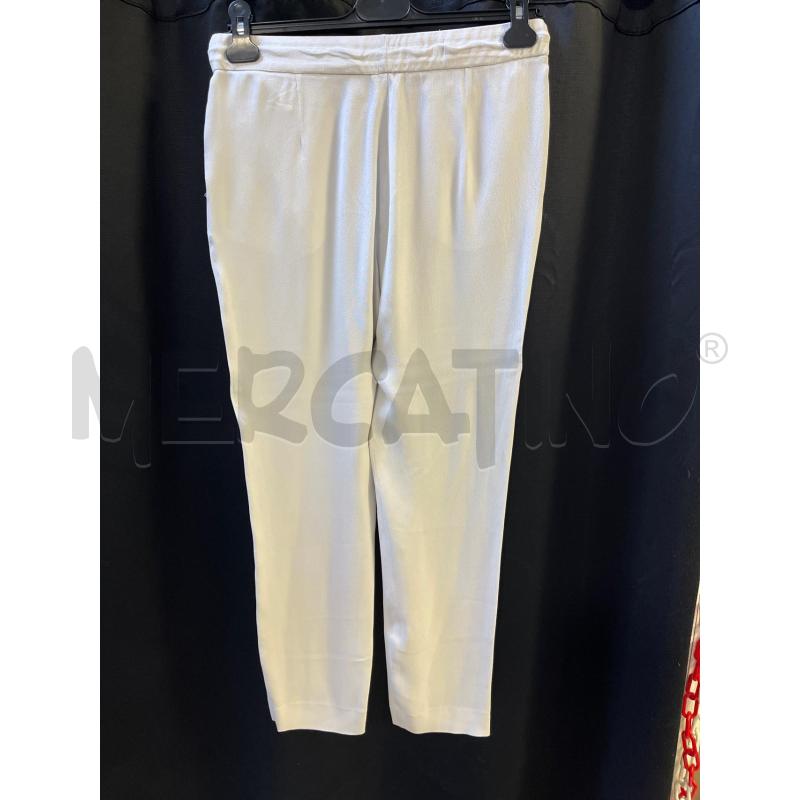 PANTALONE DONNA FABIANA FILIPPI GRIGIO MISTO SETA | Mercatino dell'Usato Ciampino 2