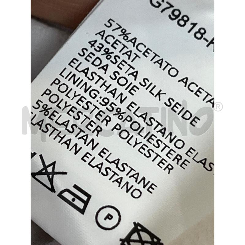 PANTALONE DONNA FABIANA FILIPPI GRIGIO MISTO SETA | Mercatino dell'Usato Ciampino 5