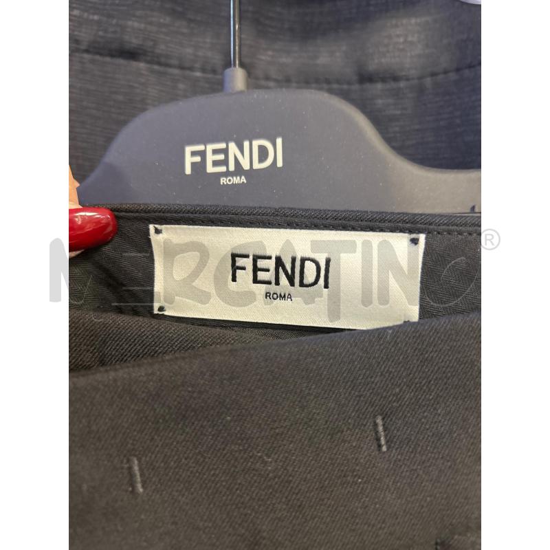 PANTALONE DONNA FENDI NERO NUOVO  | Mercatino dell'Usato Ciampino 4