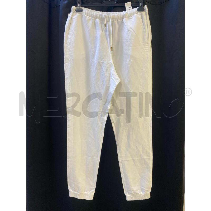 PANTALONE DONNA JIJIL BIANCO MISTO LINO | Mercatino dell'Usato Ciampino 1