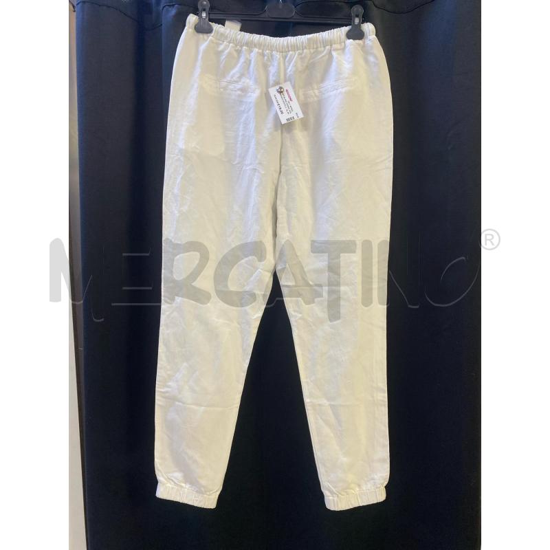 PANTALONE DONNA JIJIL BIANCO MISTO LINO | Mercatino dell'Usato Ciampino 3