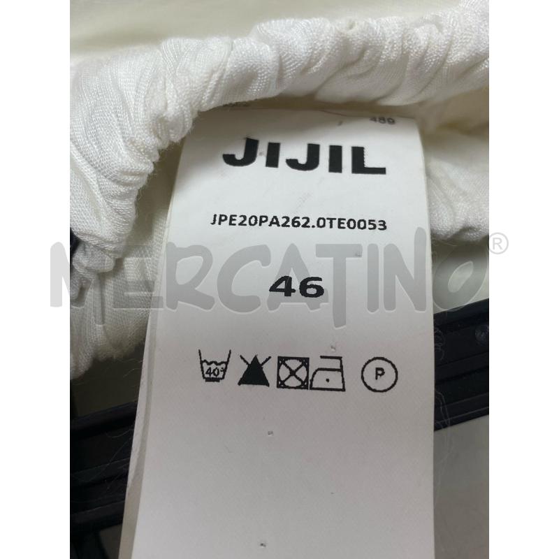 PANTALONE DONNA JIJIL BIANCO MISTO LINO | Mercatino dell'Usato Ciampino 4