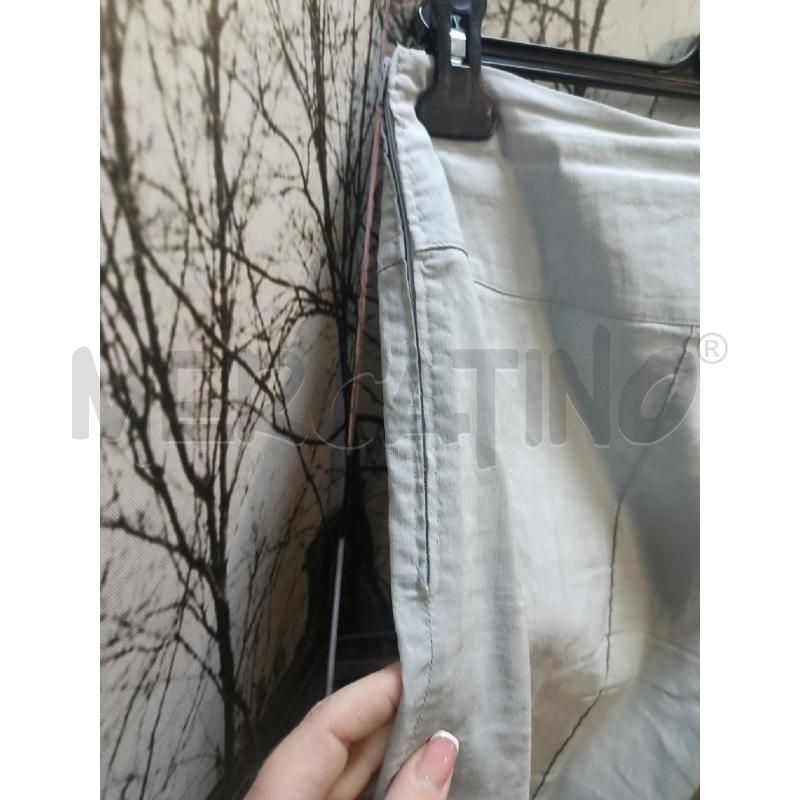 PANTALONE DONNA LINO SARAH PACINI GRIGIO | Mercatino dell'Usato Ciampino 4