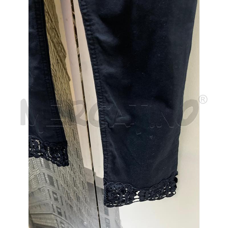 PANTALONE DONNA LIU JO NERO SOTTO RICAMO  | Mercatino dell'Usato Ciampino 2