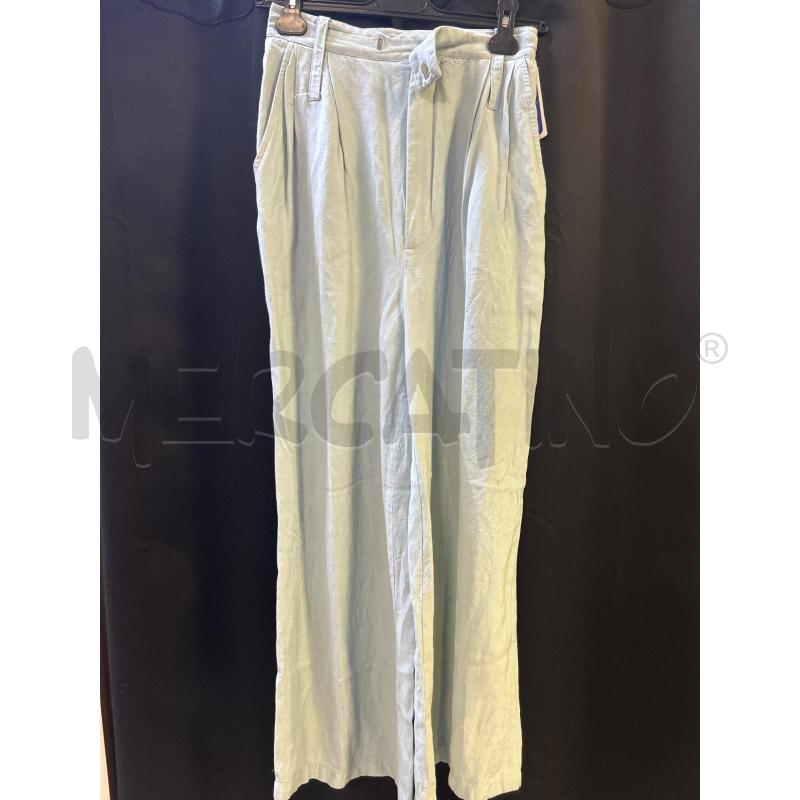 PANTALONE DONNA LIVIANA CONTI CELESTE | Mercatino dell'Usato Ciampino 1