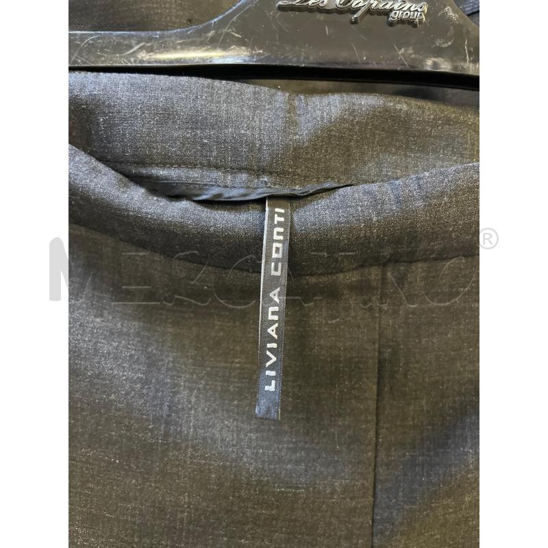 PANTALONE DONNA LIVIANA CONTI GRIGIO SCURO  | Mercatino dell'Usato Ciampino 2