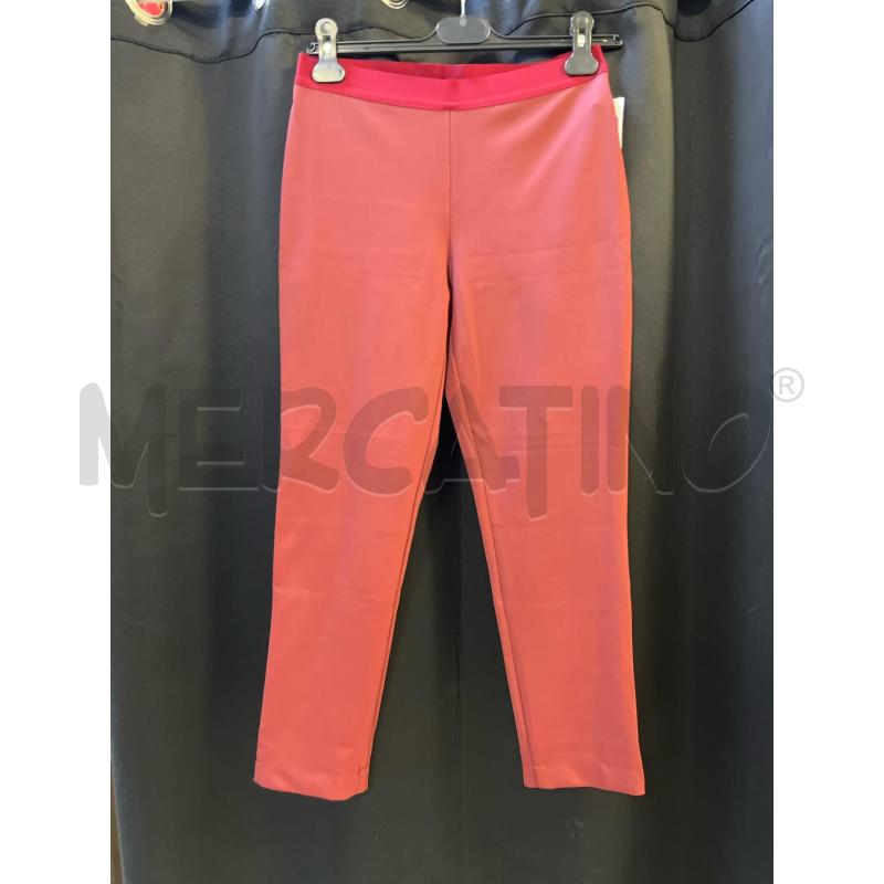 PANTALONE DONNA LIVIANA CONTI ROSSO ACCORCIATO | Mercatino dell'Usato Ciampino 1
